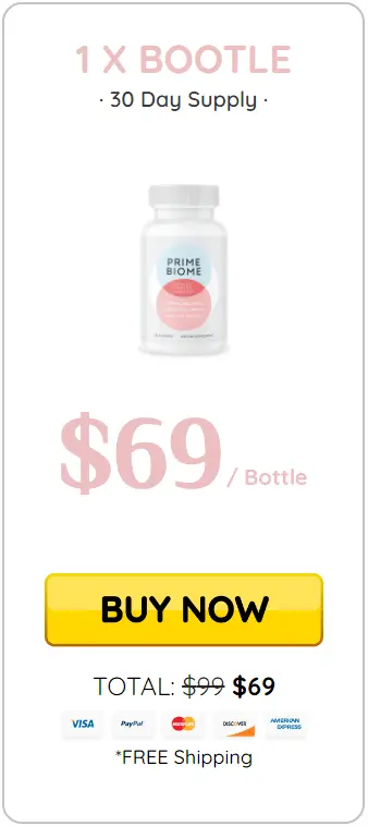 primebiome 1bottle price